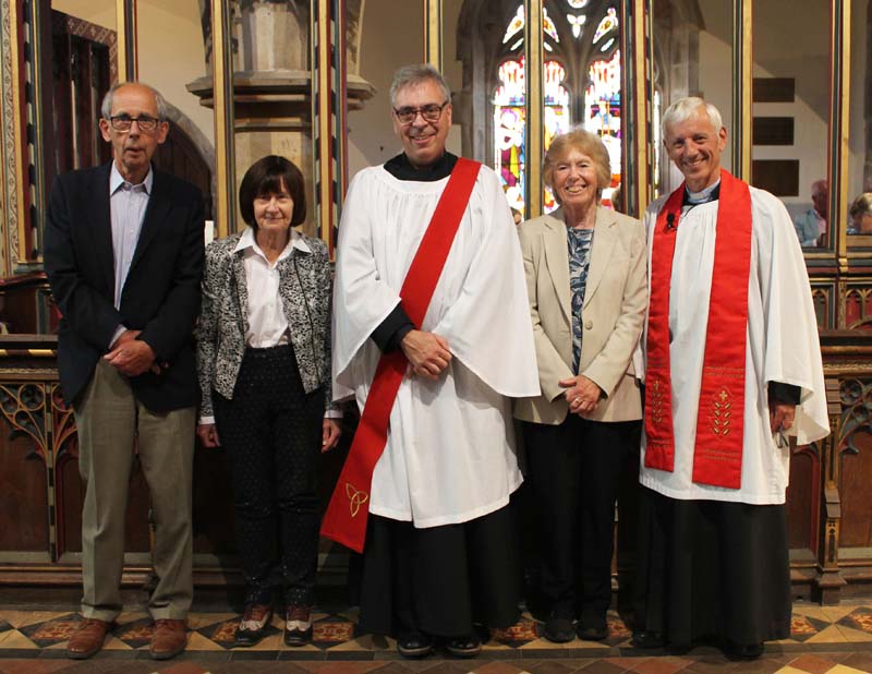 with churchwardens